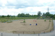 Springplatz mit Ovalbahn